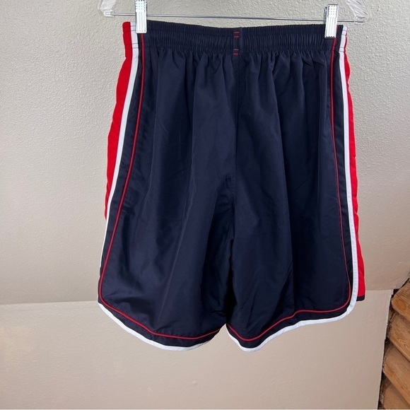 SPEEDO Swim Trunks. Size Medium. Red white black. Shorts inside. 100% Polyester - Picture 5 of 5